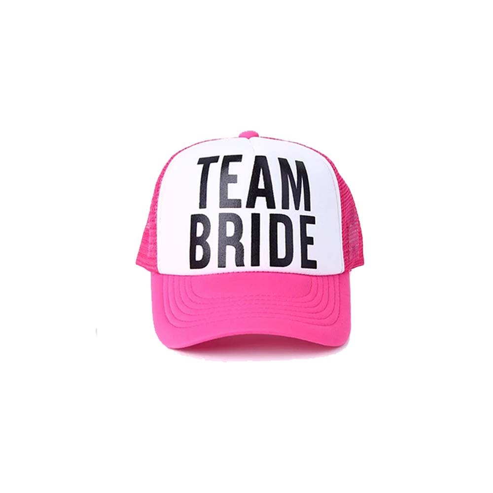 Rožinė mergvakario kepurė TEAM BRIDE