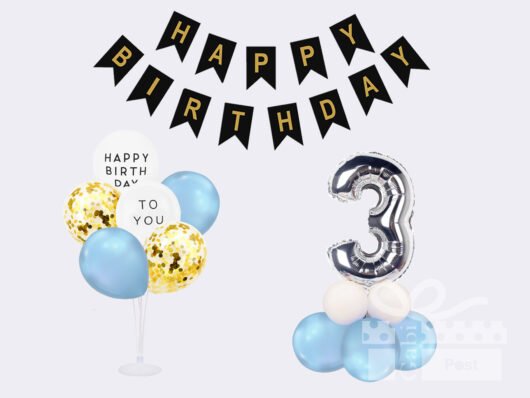 Gimtadienių dekoracijos - balionai gimtadieniui